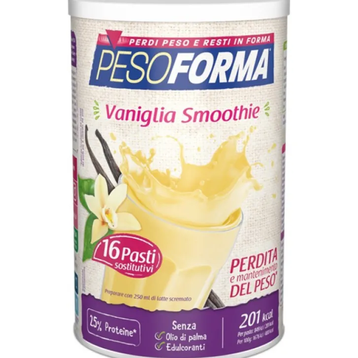 NUTRITION & SANTE' ITALIA SpA Pesoforma Smoothie Vaniglia Pasto Sostituivo 436 grammi 16 Pasti Online