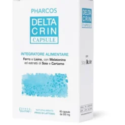 BIONATIVA Pharcos Deltacrin 60 Capsule - Integratore Anticaduta Capelli