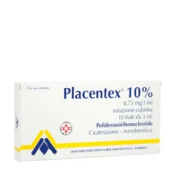 MASTELLI Placentex 10% 0,75 mg Soluzione Cutanea 10 Fiale Sale