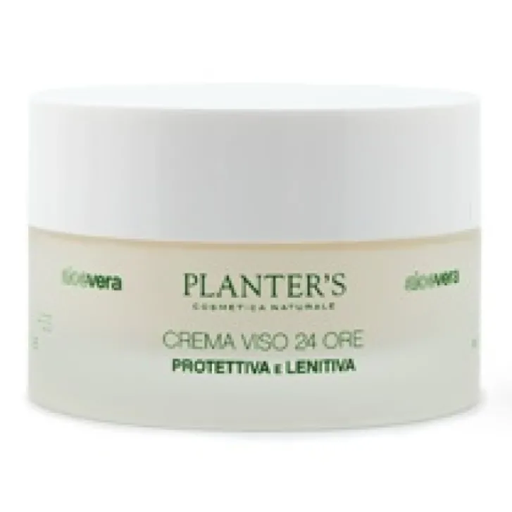 DIPROS Srl Planter's Aloe Vera Crema Viso 24h Protettiva e Lenitiva 50 ml Discount