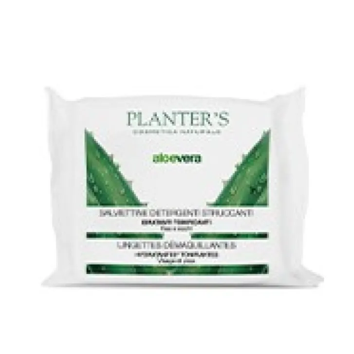 DIPROS Srl Planter's Aloe Vera Salviettine Detergenti Struccanti 20 pezzi Best