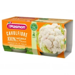 PRINCES ITALIA SpA Plasmon Omogeneizzato Cavolfiore 2 x 80 grammi Sale