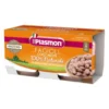 PRINCES ITALIA SpA Plasmon Omogeneizzato Fagioli e Carote 2 x 80 grammi Sale