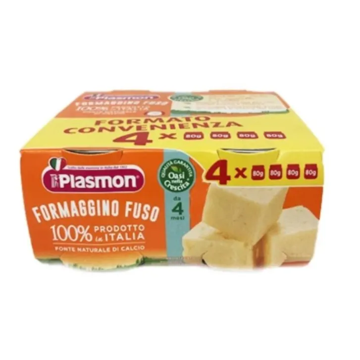 PLASMON (HEINZ ITALIA SpA) Plasmon Omogeneizzato Formaggino Fuso 4x80 grammi Online
