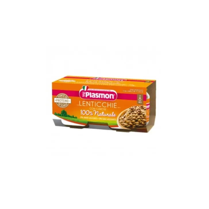 PRINCES ITALIA SpA Plasmon Omogeneizzato Lenticchie 2 x 80 grammi Best