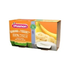 PRINCES ITALIA SpA Plasmon Omogeneizzato Yogurt Banana 2 x 120 grammi Best
