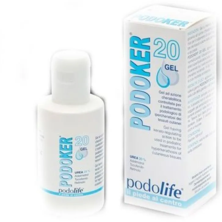 EPITECH GROUP SpA Podoker 20 Gel Azione Cherotolitica Trattamento Podologico 100 ml