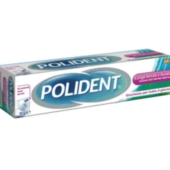 HALEON ITALY Srl Polident Lunga Tenuta e Durata Adesivo per Protesi Dentaria 70 grammi Hot