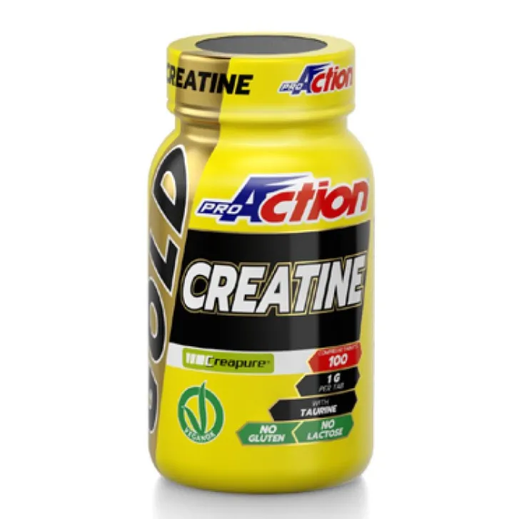 PROACTION Creatine Gold 100 Compresse - Integratore Alimentare