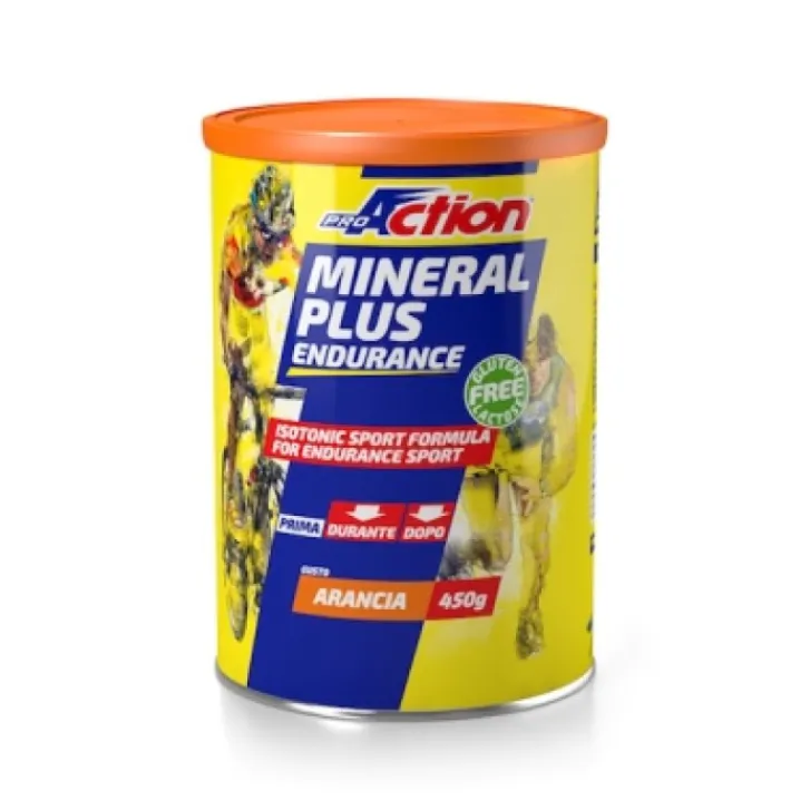 PROACTION Srl ProAction Mineral Plus Arancia 450 grammi - Integratore Alimentare New
