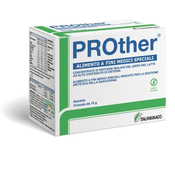 ITALFARMACO SpA Prother 30 Buste da 10 grammi - Integratore Alimentare Clearance