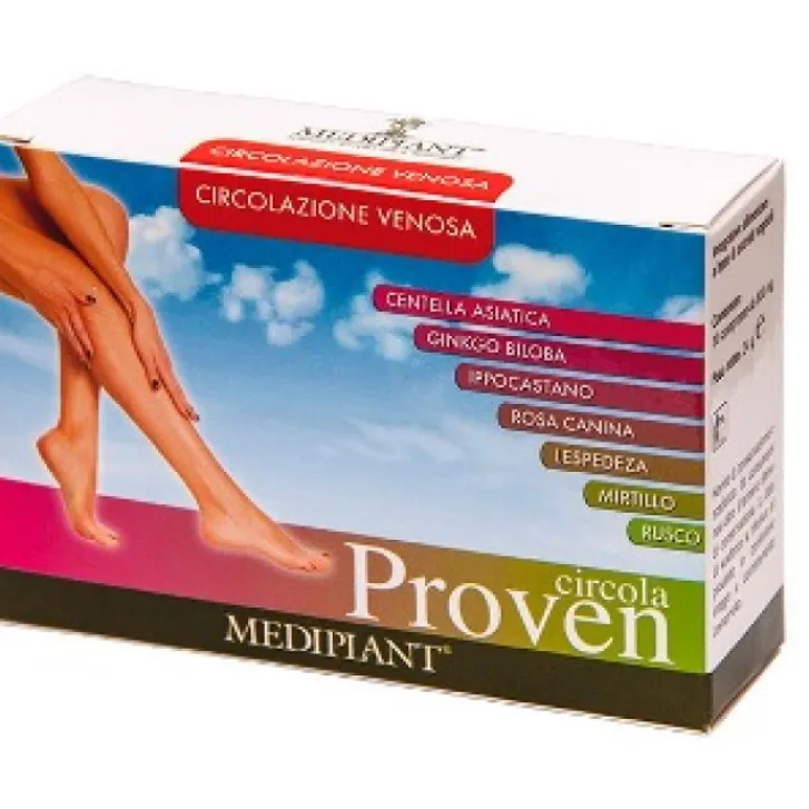 MEDIPLANT di Tinghino MG&C Snc Proven Circola 30 Compresse - Integratore Alimentare Discount