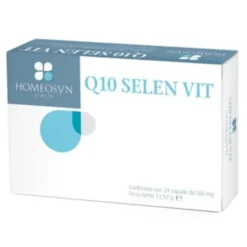 HOMEOSYN ITALIA Srl Q10 Selen Vit 24 Capsule - Integratore Alimentare Antiossidante Clearance
