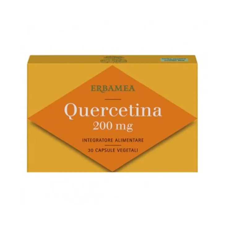 ERBAMEA Srl Quercetina 30 Capsule - Integratore Difese Immunitarie Hot