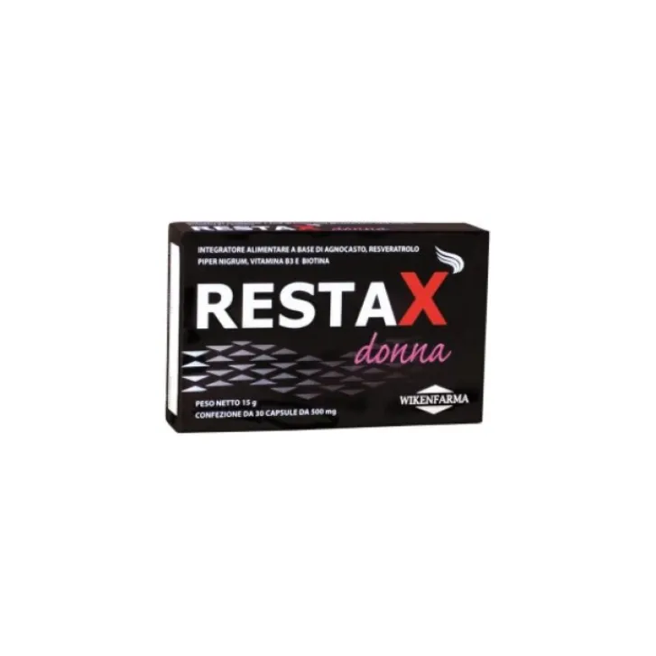 WIKENFARMA Restax Donna 30 Capsule - Integratore Capelli e Unghie Clearance