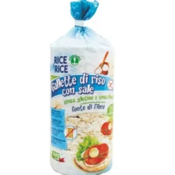 HEALTION Srl SOCIETA' BENEFIT Rice&Rice Gallette Riso con Sale 100 grammi
