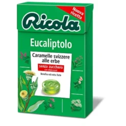 RICOLA AG Ricola Eucaliptolo Caramelle Senza Zucchero 50 grammi Sale