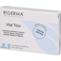 FACOS INNOVATION Sas Riderma Vital Trico 30 Compresse - Integratore Capelli e Unghie Best