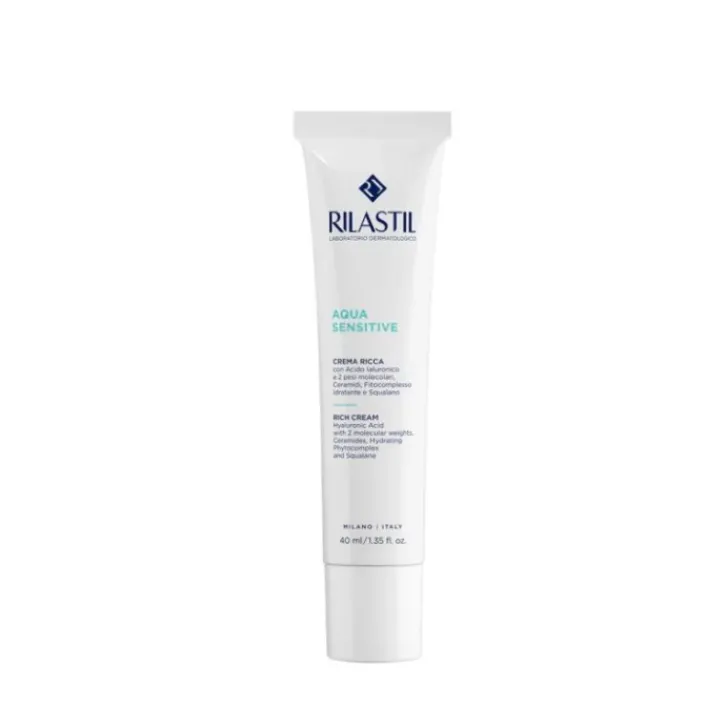 IST.GANASSINI SpA Rilastil Aqua Sensitive Crema Viso Ricca 40 ml Outlet