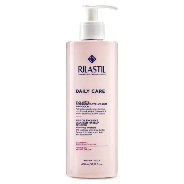 IST.GANASSINI SpA Rilastil Daily Care Olio Latte Detergente Struccante 400 ml Sale