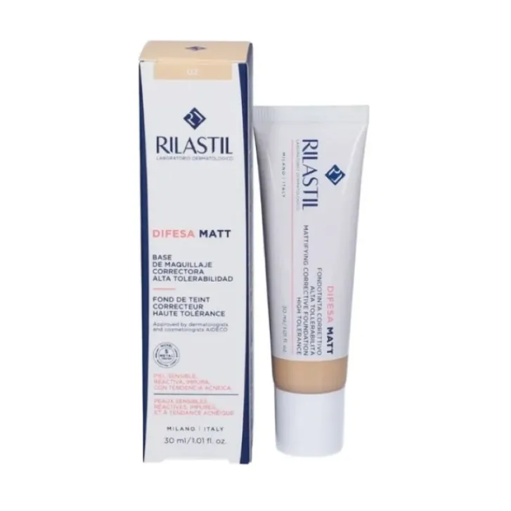 GANASSINI COSMETIC Rilastil Fondotinta Maquillage Correttore 02 30 ml