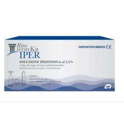 FUTURA Srl Rinoterm Kit Iper 15 Flaconcini + Ugello Runubes per Nebulizzazione + Siringa Luer Lock da 5 ml Best