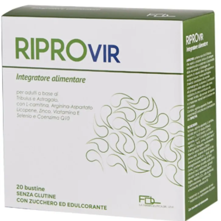 LA FARMAC.LEVI Riprovir 20 Bustine - Integratore Infertilita' Maschile Best