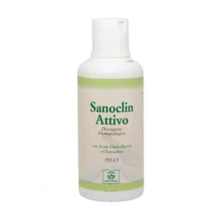 ABBATE A&V PHARMA Srl Sanoclin Attivo Shampoo Doccia 500 ml Outlet