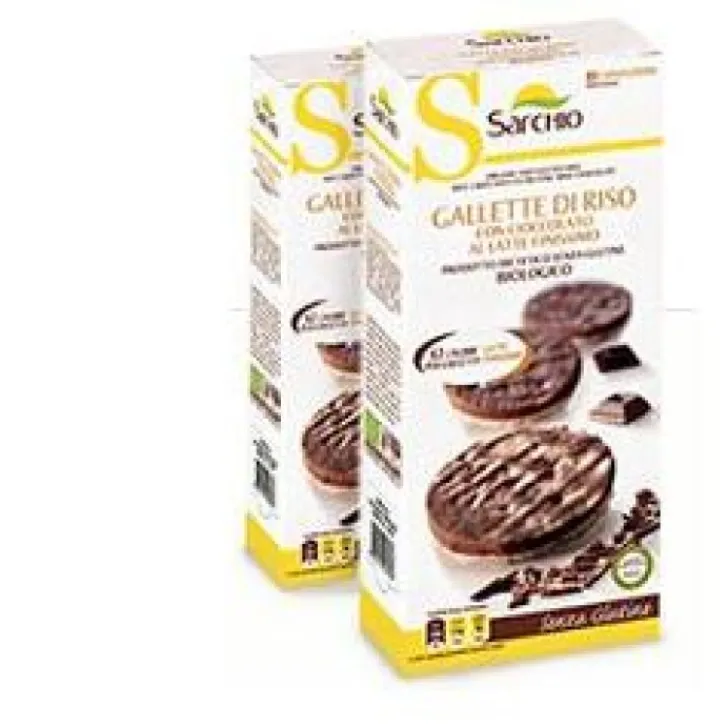 SARCHIO SpA Sarchio Gallette CioccLatte 100 grammi Outlet