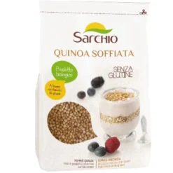 SARCHIO SpA Sarchio Quinoa Soffiata 125 grammi Hot