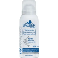 ITALSILVA COMMERCIALE Srl Sauber Deo Antitraspirante 72h Deodorante Spray 100 ml New