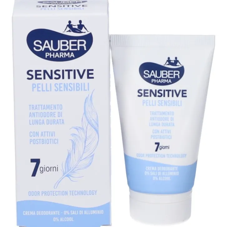 DESA PHARMA Sauber DeoCare Sensitive Crema 7 Giorni 35 ml Outlet