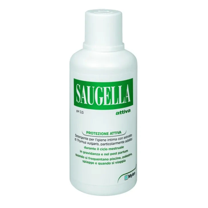 COOPER Saugella Attiva Detergente Intimo Protettivo Antibatterico 500 ml