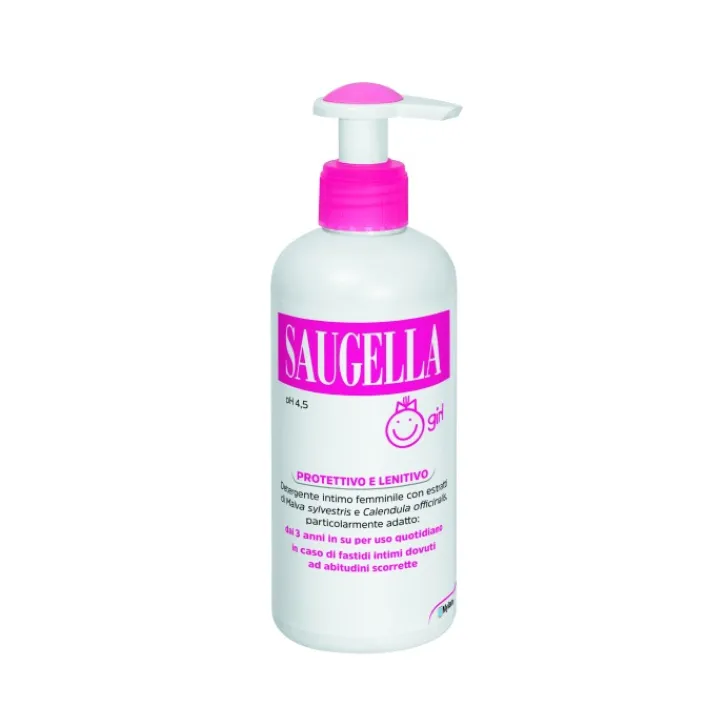 COOPER Saugella Girl Detergente intimo quotidiano per bambine 1-12 anni 200 ml