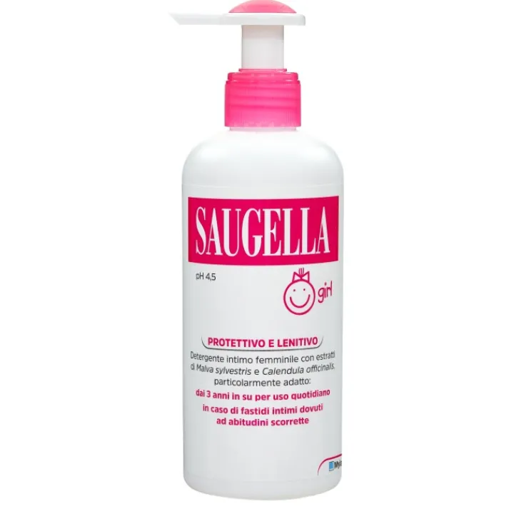 COOPER Saugella Girl Detergente intimo quotidiano per bambine 1-12 anni 200 ml