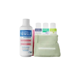 MEDA PHARMA SpA Saugella Pret-a-Porter Dermoliquido 500 ml + Borsetta con 3 Campioncini Omaggio Sale