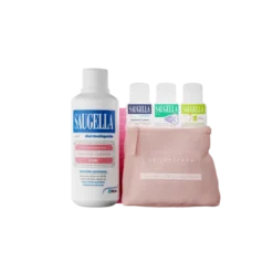 MEDA PHARMA SpA Saugella Pret-a-Porter Dermoliquido 500 ml + Borsetta con 3 Campioncini Omaggio Sale