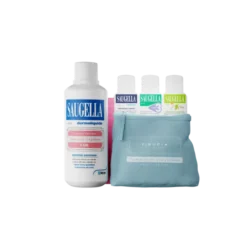 MEDA PHARMA SpA Saugella Pret-a-Porter Dermoliquido 500 ml + Borsetta con 3 Campioncini Omaggio Sale