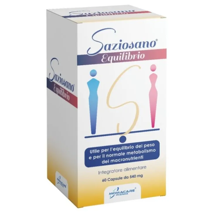 MOMACARE PHARMA Srl Saziosano Equilibrio 60 Capsule Online