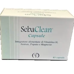 C.S.D. CENTRO STUDI DERMATOL. Sebaclean 45 Capsule - Integratore Capelli e Unghie Sale
