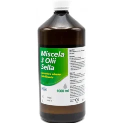 SELLA Miscela 3 Oli 1000 ml - Integratore Lassativo Sale