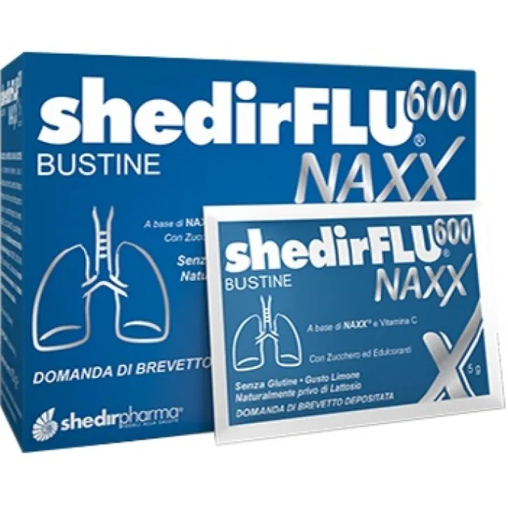 SHEDIR PHARMA Shedirflu 600 Naxx 20 Bustine - Integratore Alimentare Best