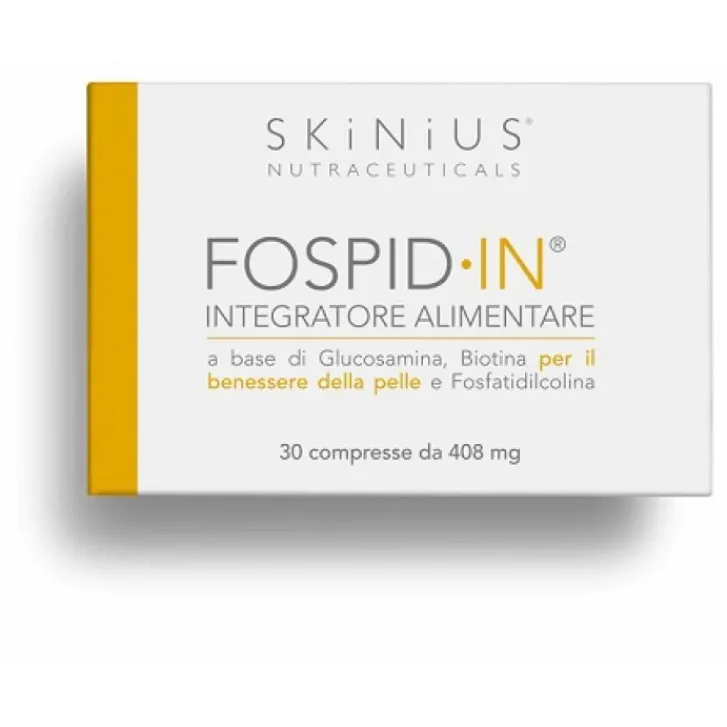 SKINIUS Fospid-IN 30 Compresse - Integratore Benessere della Pelle