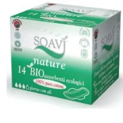 FARMAC-ZABBAN SpA Soavi' Nature BioAssorbenti con Ali Giorno 14 pezzi New