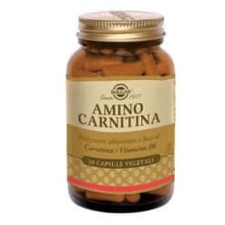 SOLGAR ITALIA Solgar Amino Carnitina 30 Capsule - Integratore Aminoacidi e Vitamine Clearance