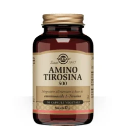 SOLGAR ITALIA Solgar Amino Tirosina 500 50 capsule - Integratore Alimentare Hot