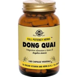 SOLGAR ITALIA Solgar Dong Quai 100 Capsule Vegetali - Integratore Ciclo Mestruale Menopausa Online
