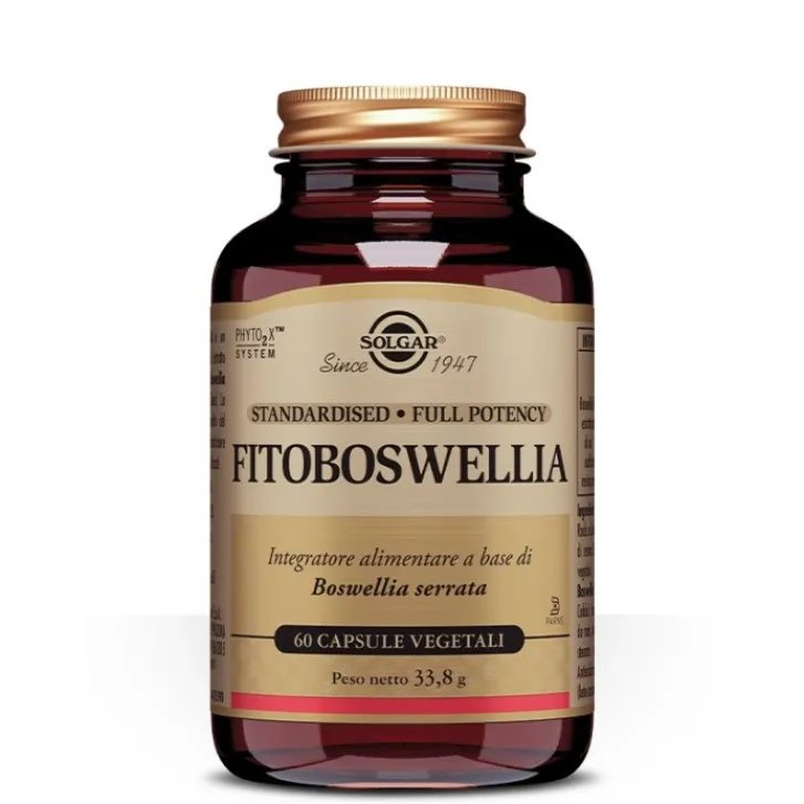 SOLGAR ITALIA Solgar Fitoboswellia 60 capsule - Integratore Benessere Articolare Best