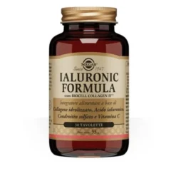 SOLGAR ITALIA Solgar Ialuronic Formula 30 Tavolette - Integratore Benessere della Pelle e Cartilagini Sale