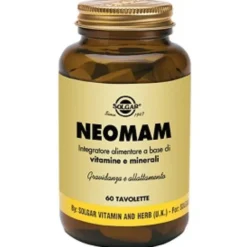 SOLGAR IT. MULTINUTRIENT SpA Solgar NeoMam 120 Tavolette - Integratore Gravidanza e Allattamento Sale